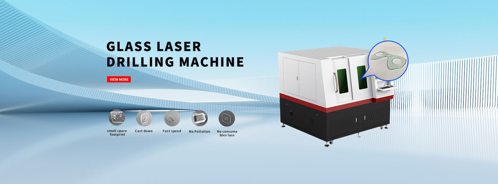 chất lượng Máy cắt kính Laser nhà máy sản xuất