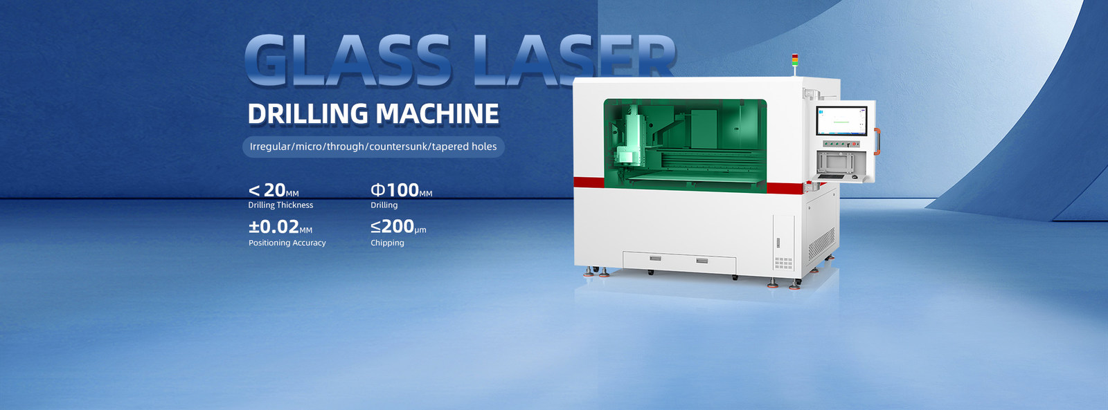 Chất lượng Máy cắt kính Laser nhà máy sản xuất