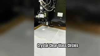 Vòng tròn cắt laser thủy tinh siêu trong 2 mm