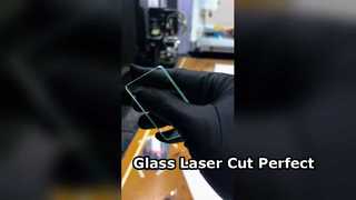 Cắt laser kính xanh 3mm hình vuông tròn