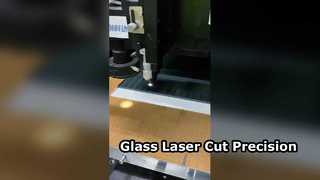 Cắt laser kính 4mm kính đen cắt laser hình vuông tròn