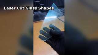 Cắt kính xanh 4mm F hình dạng không đều