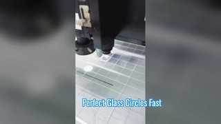 Cắt laser kính trắng tròn 3mm
