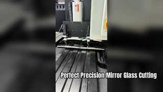 Máy cắt gương chiếu hậu 2 đầu cắt laser kính chiếu hậu xe máy 2mm