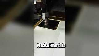 Cắt vuông bằng bộ lọc phủ 2 mm