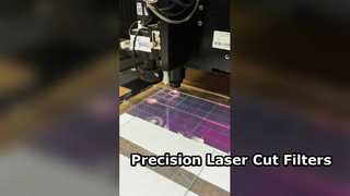 Cắt laser bộ lọc tráng hai mặt tròn 1mm