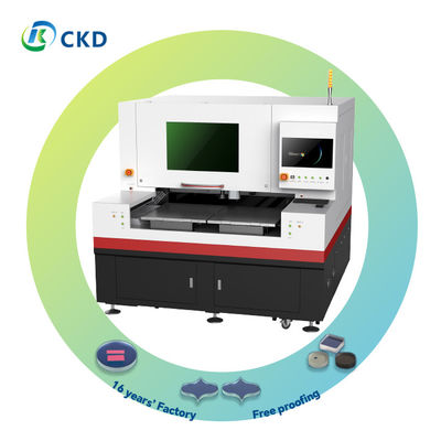 25mm Maximum Laser Glass Cutting Machine With Water Cooling System By CKD