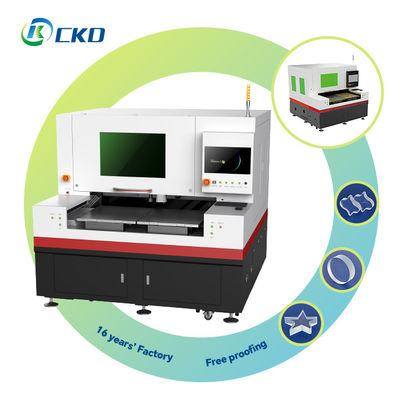Professional Laser Glass Cutting Machine 0.01mm Cutting Accuracy For Glass Manufacturing