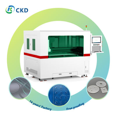 1064nm MOPA Pulse Laser Hole Drilling Machine With Coaxial Red Light And Optical Glass Motion System