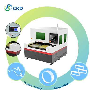 Volume Glass Processing Simplified Ultra Fast Picesecond Laser Glass Cutting Machine with ±2μm Positioning Accuracy