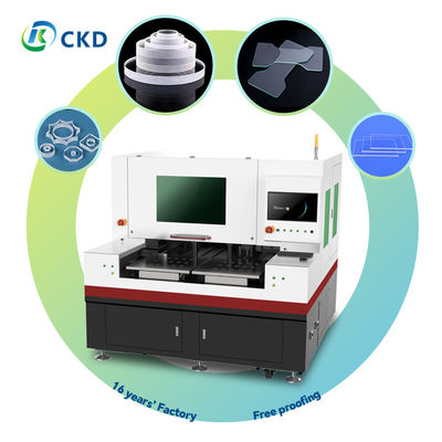 Ultra-Clear Glass Single Cut ≤19mm Laser Glass Cutting Machine with Advanced Quartz Glass Technology