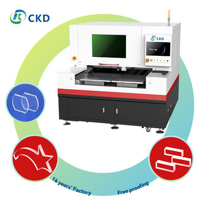 Experience the Best Glass Cutting with Our High-Performance Laser Glass Cutting Machine   To Chipping ≤5μm