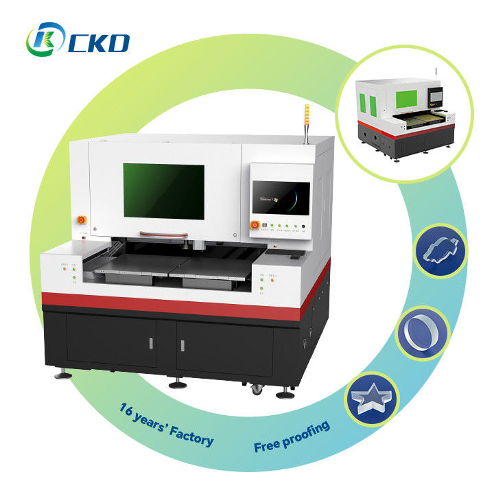 Automated Cutting  cnc accuracy ±0.01mm Laser Mirror and Glass Cutting System