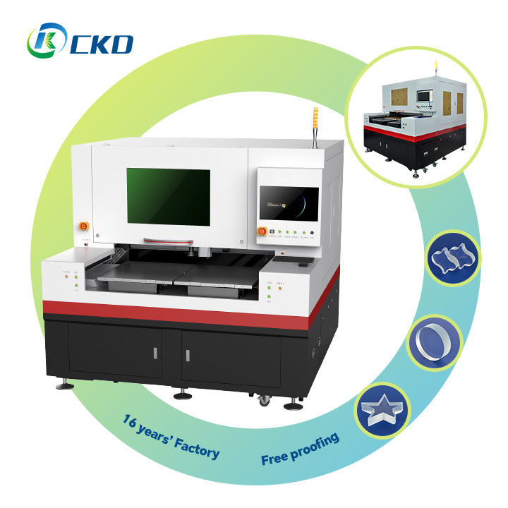 Speed 1064nm Laser Glass Cutting Machine Precision Splitting Power 150W Linear Guide TPI