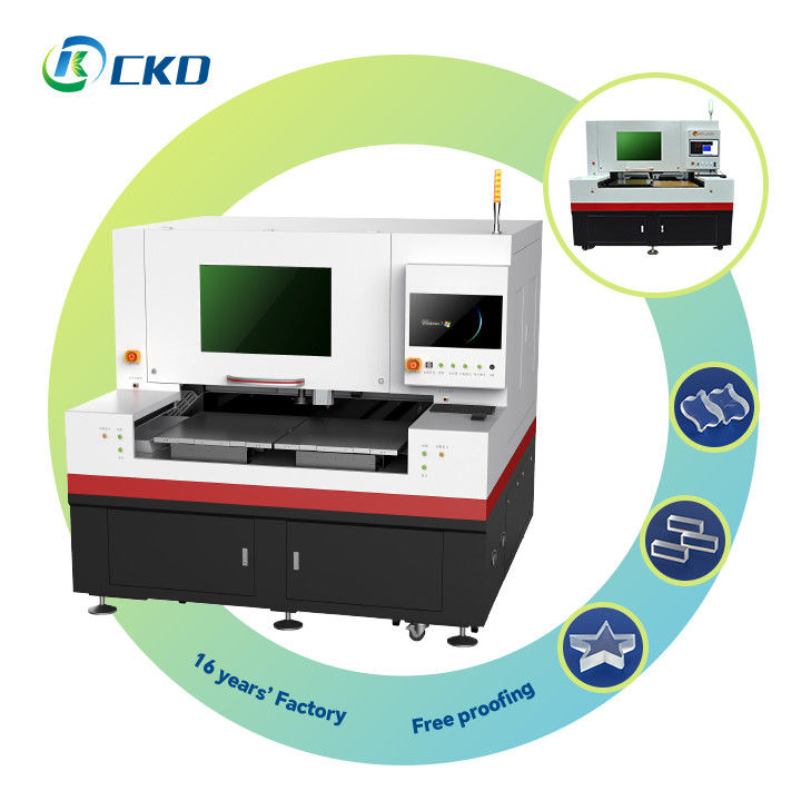 CKD Speed Laser Glass Cutting Machine With Ultra Picesecond Precision and Water Cooling