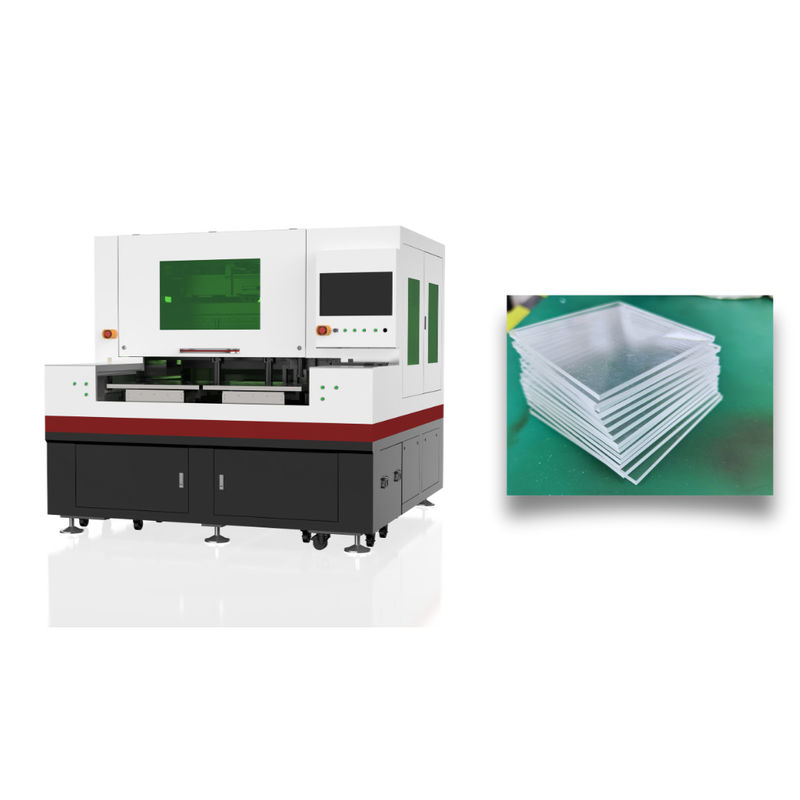 1G Acceleration Glass Laser Cutting Machine for AI PLT DXF BMP Dst DWg LAS DXP Formats