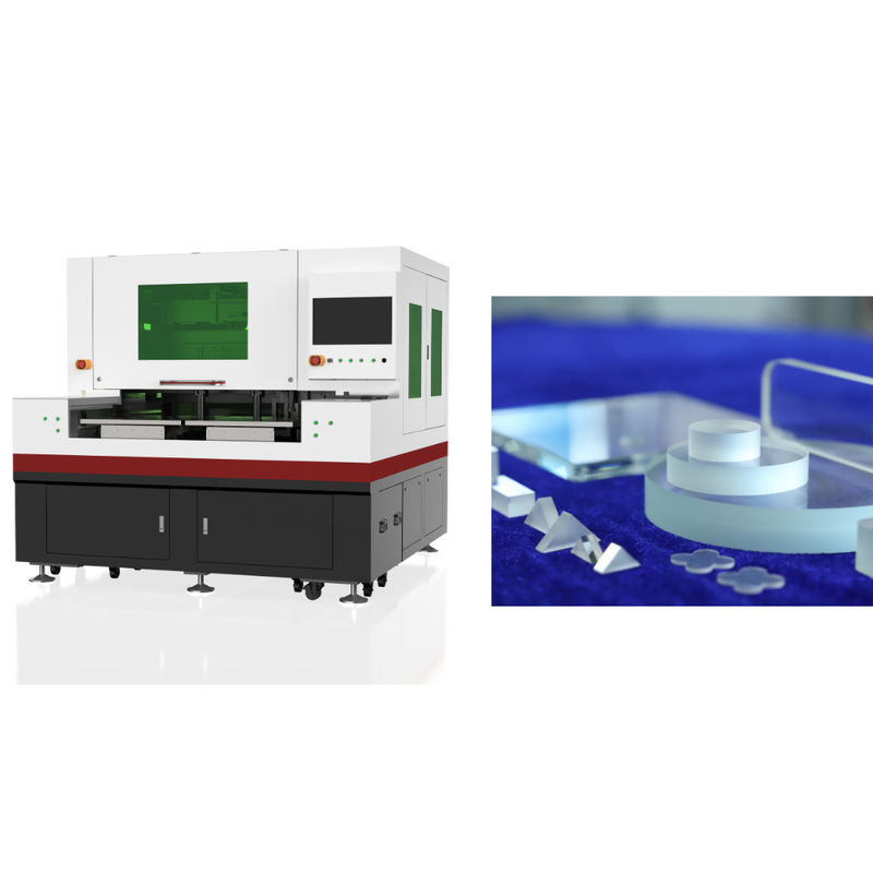 1064nm Laser Wavelength Laser Glass Cutting Machine With 150W Splitting Laser Source
