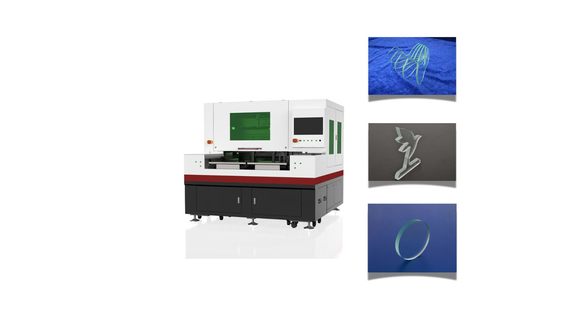 150W Thin Glass Laser Cutting Machine with 400*500mm - 900*600mm Cutting Area