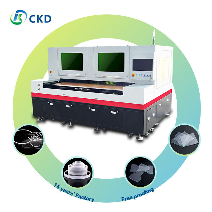 1Hz 1000kHz Pulse Frequency Ultra Precise Glass Laser Cutting Machine with XY Linear Motor