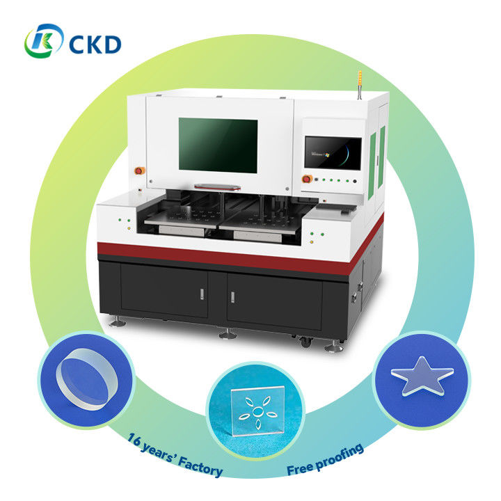 HTI Control Laser Cutting Machine For Glass With 150W RFC02 CO2 Laser