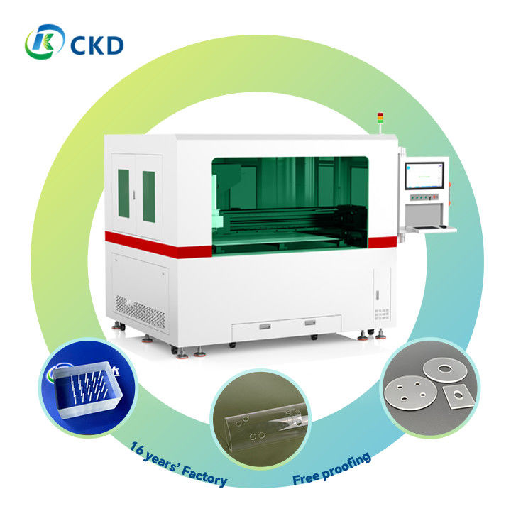 High Precision 100W Laser Drilling Machine for Optical Glass