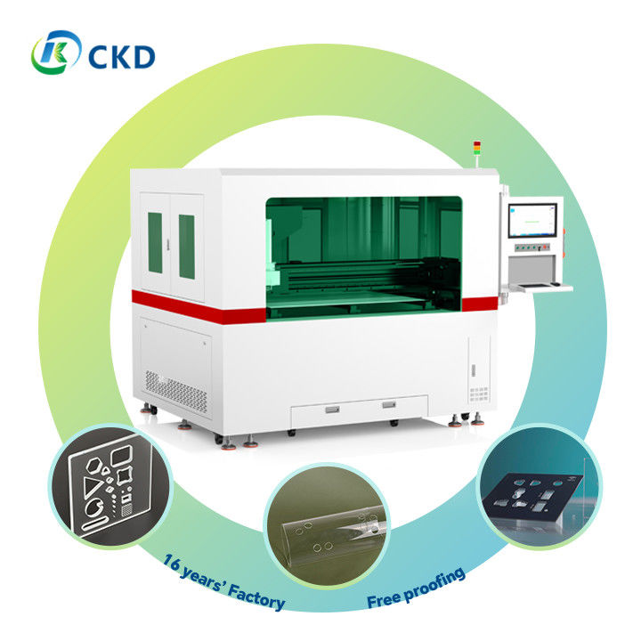 Field Of View Glass Drilling Machine With Coaxial Red Light And Len Power Supply