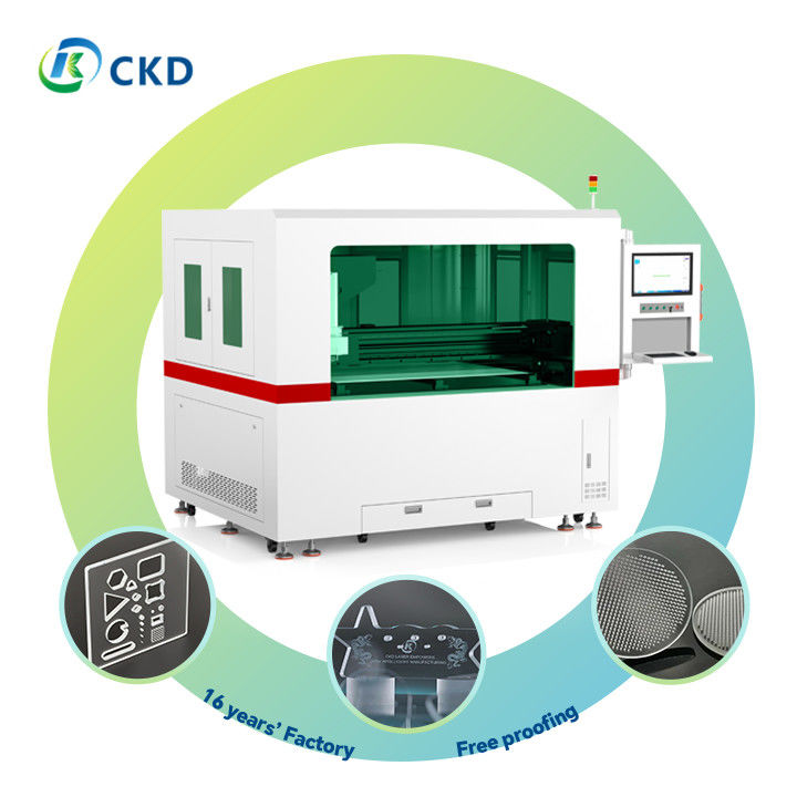 CKD-EC1390-LDM Infrared MOPA Laser Glass Drilling Machine for High Precision Drilling