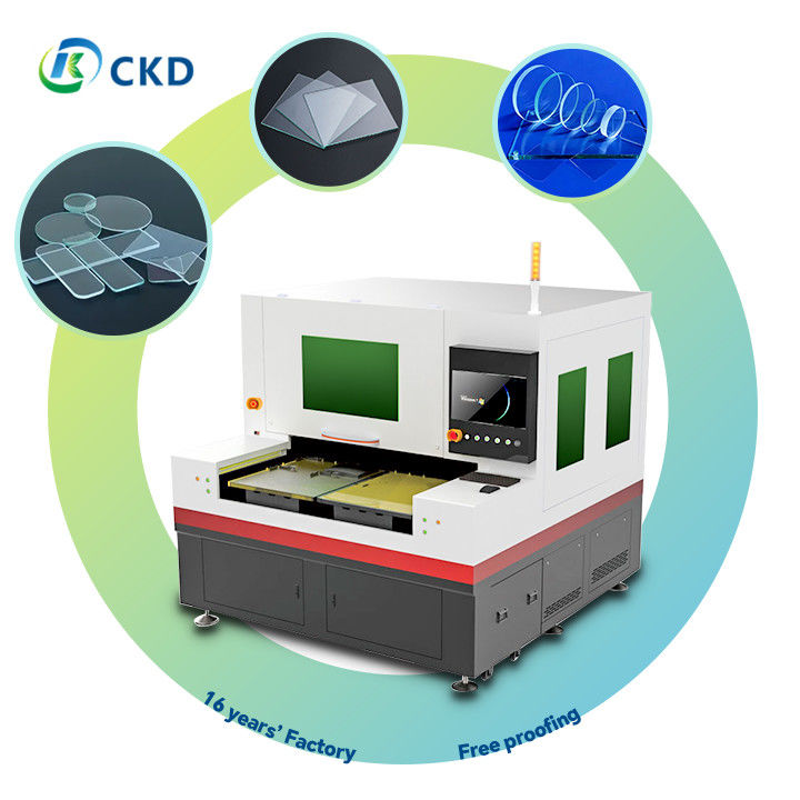Compact Glass Cutting Machine With Low Noise For Cleanroom Or Industrial Use