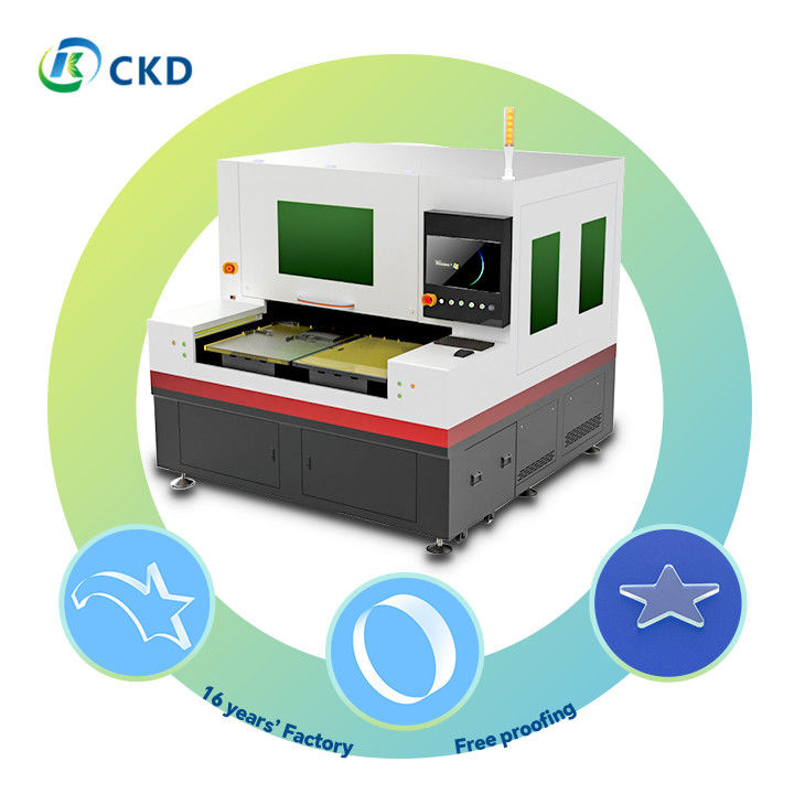 10.6μm Intelligent Glass Laser Cutting Machine with Rack And Pinion Transmission