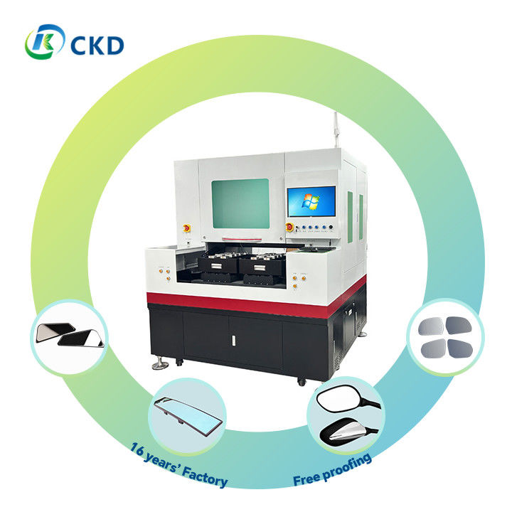 Custom Laser Glass Mirror Cutting Machine Cutting Size 260x400mmx2 for Improved Cutting Process