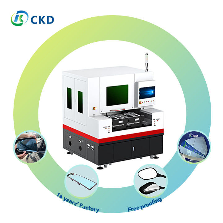 HTI Control 3.5KW Laser Cutting Machine for Glass and Heavy Materials