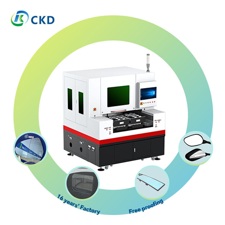 Industrial Glass Cutting Machine with Laser Cutting Method and 0-45° Cutting Angle