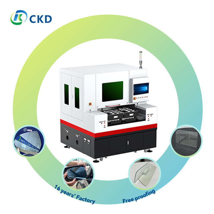 Precision Laser Glass Cutting Machine with 0-45° Cutting Angle and 260x400mmx2 Cutting Size