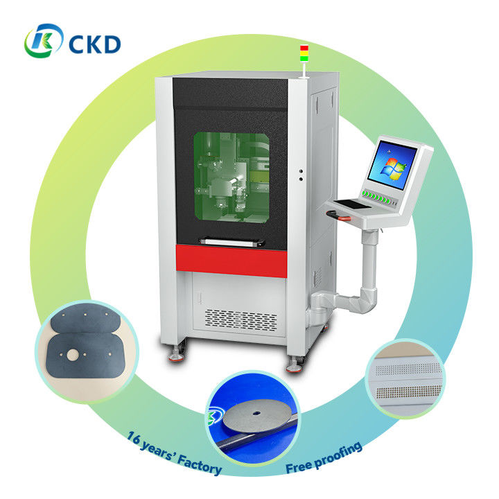 100W CNC Control Fiber Laser Cutting Machine CLC-100 with 600mm X 600mm Worktable Size
