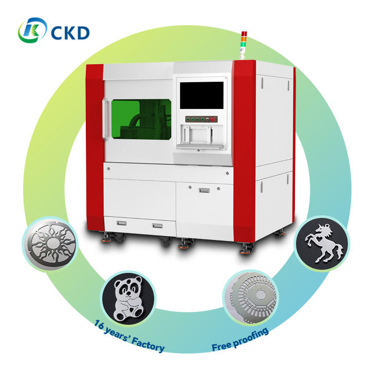 Water Cooled Laser Metal Cutter with Taiwan Hiwin Square Guide Rails