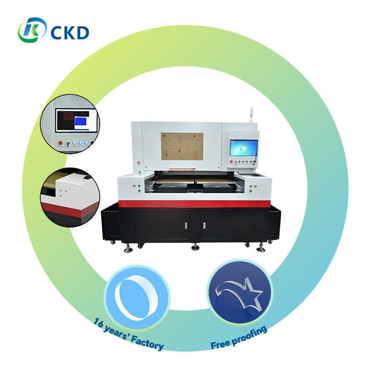 Laser Glass Cutting Machine 10.6μm 150W 250W/350W Work Size 610*700mm X 2 Customizable CNC Control System for Smooth and Accurate Cuts