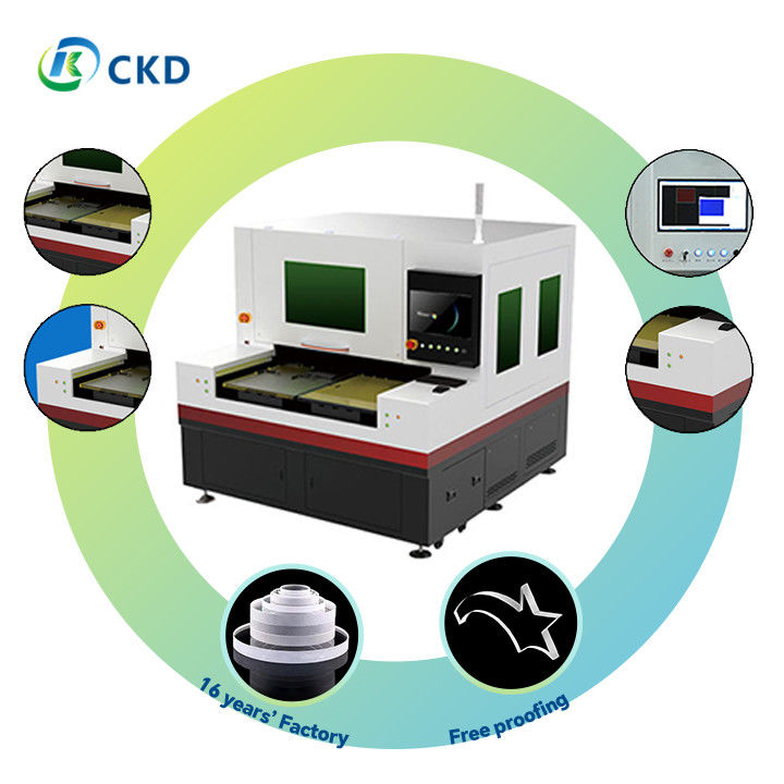 Laser Glass Cutting Machine For Automotive / Electronics / Construction Industries