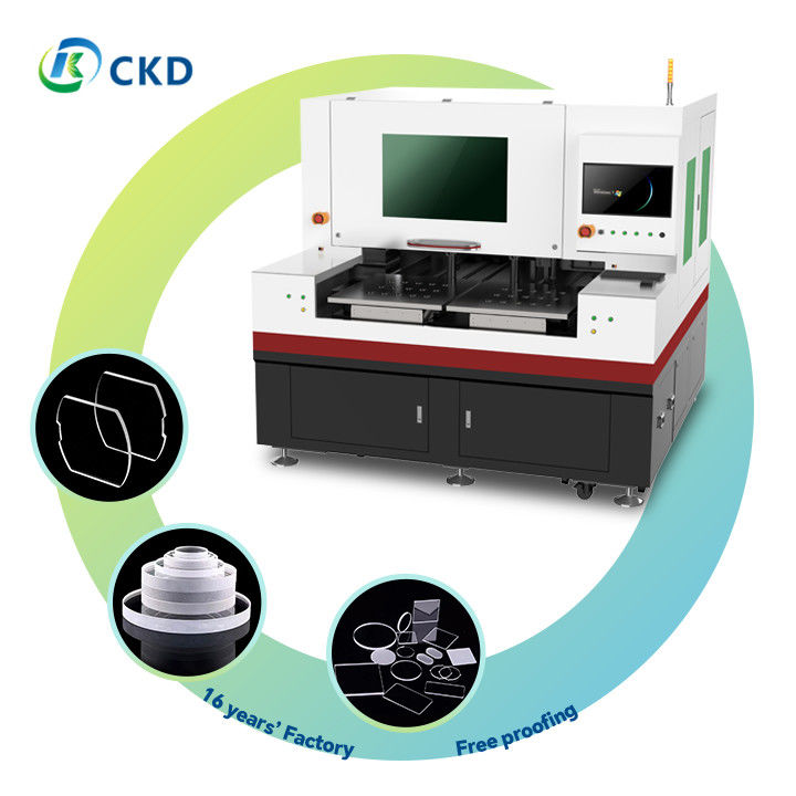 Precision Glass Mirror Cutting Machine 2000kg Capacity 220V/380V Voltage and Cutting Thickness of 0.2-5mm