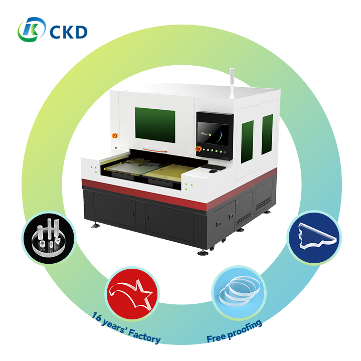 Versatile Laser Glass Cutting Machine for Multiple Glass Cutting Applications To Accuracy±0.01mm