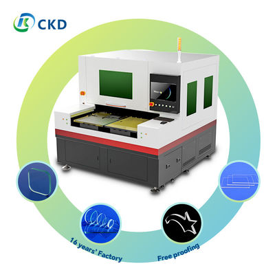 Precision Infrared Picosecond Laser Glass Cutting Machine Impulse Frequency 1-100kHz